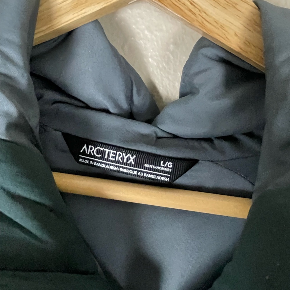 Arcteryx Atom Hoody Green Men’s Large - Picture 6 of 8